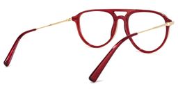 Ryder Aviator Red Glasses4