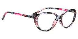 Charlene Cat-eye Floral Glasses4