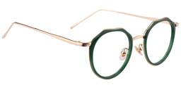 Carolyn Geometric Green Glasses 3