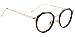 Carolyn Geometric Black Glasses 3