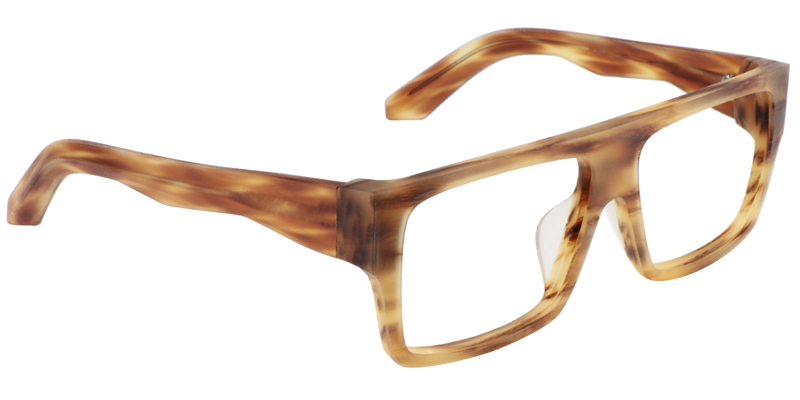 Rectangle Brown Glasses | Zeelool Eyeglasses3