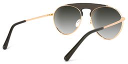 Elvira Geometric Dark-Green Sunglasses4