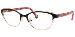 Karissa  Browline Black Glasses3
