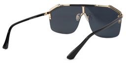 Titus Geometric Dark-Gray Sunglasses4