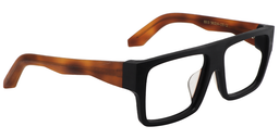Avery Rectangle Brown Glasses5