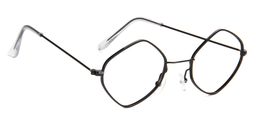 Kyra Geometric Black Glasses5