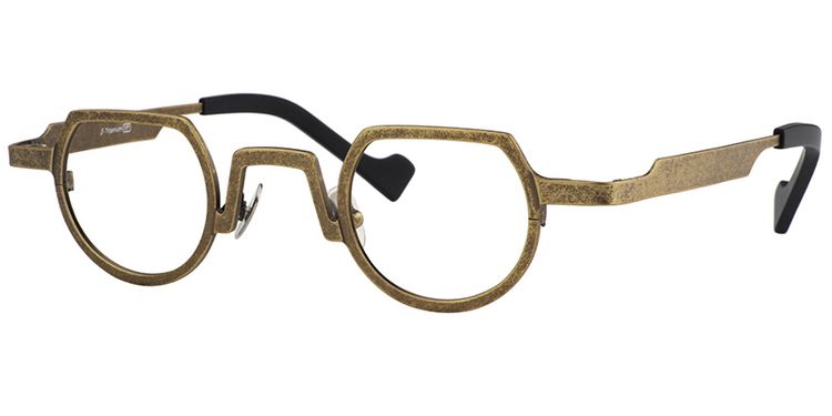 Timothy Round Brown Glasses