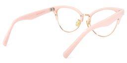 Charlene Browline Pink Glasses4