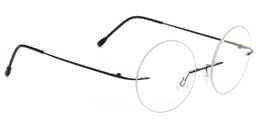 Cytheria Round Black Glasses4