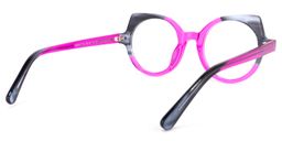 Gilbert Cateye Purple Glasses4