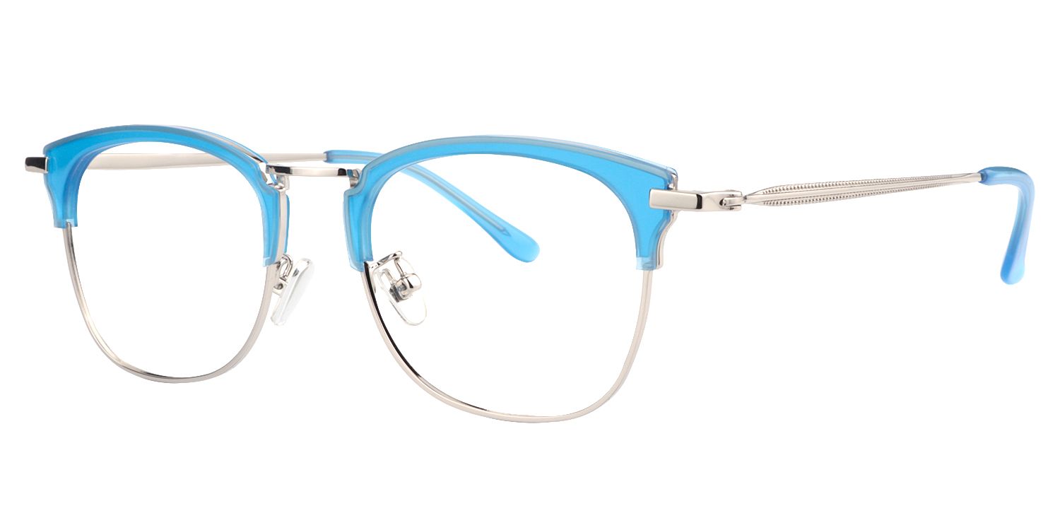 Square Blue Glasses | Zeelool Glasses3