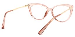 Marcus Cateye Beige Glasses4