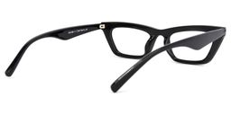 Gorman Cateye Black Glasses3