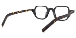 Yasin Square Black Glasses4