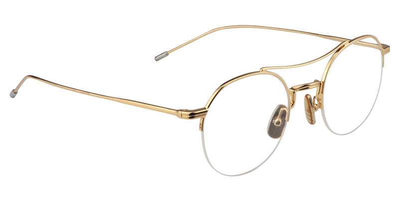 Aviator Gold Glasses | Zeelool Eywear Online3
