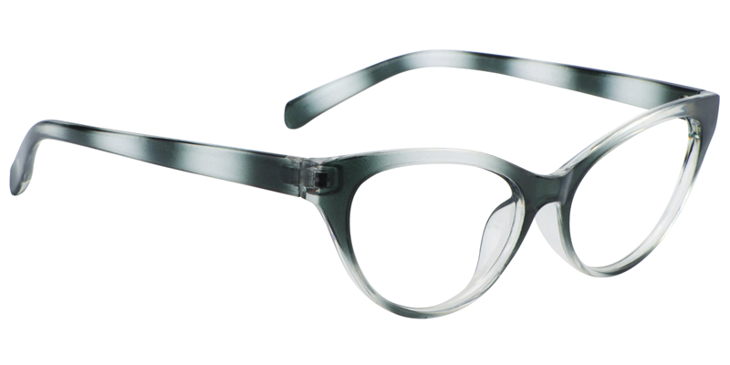 Cateye Dark Green Reading Glasses | Zeelool Reading Glasses3