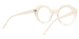 Bogar Geometric Creamy Glasses4