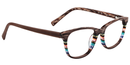 Willy Rectangle Brown Glasses3