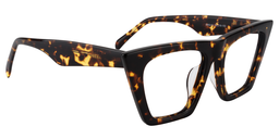 Cecile Cat Eye Tortoise Glasses4