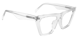 Cecile Cat Eye Clear Glasses2