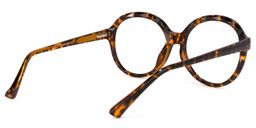 Lila Round Tortoise Glasses4