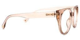 Sampson Round Beige Glasses3