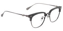 Raines Browline Gray Glasses3