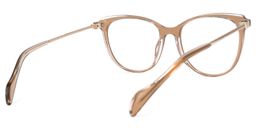Hagan Cateye Brown Glasses 4