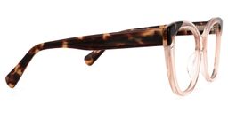 Liranzo Cateye Beige Glasses2