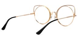 Candance Cateye Black Glasses4