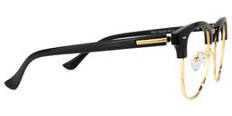 Lasha Browline Black Glasses2