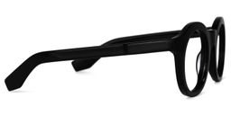 Barger Round Black Glasses2