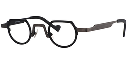 Timothy Round Black Glasses2