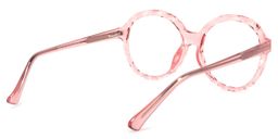 Lila Round Pink Glasses4