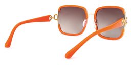 Whelan Square Orange Sunglasses4