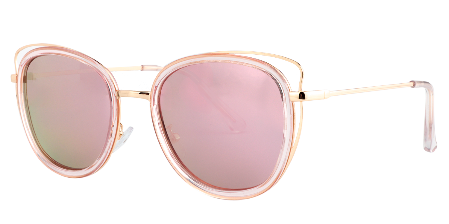 Cat-eye Pink Sunglasses | Zeelool Sunglasses3