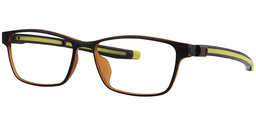 Charles Rectangle Brown Sports Glasses3