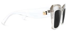Alberta Clear Square Sunglasses2