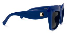 Alberta Blue Square Sunglasses2