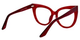 Trenton Cateye Red Glasses4