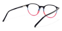 Ernest Dark-Blue Round Glasses4