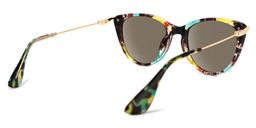 Clement Cat Eye Floral Sunglassesw4
