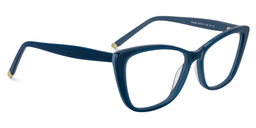 Charo Cat Eye Blue Glasses2