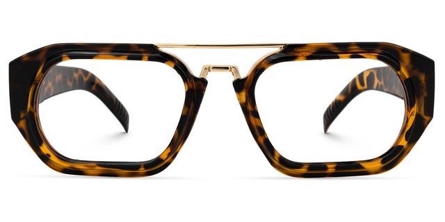 Ineabell Geometric Tortoise Glasses