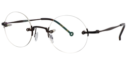 Jasmine Round Black Glasses2