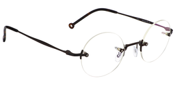 Jasmine Round Black Glasses3