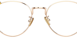 Sandra Round Light Amber Glasses 5