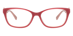 Lorraine Rectangle Pink Glasses0