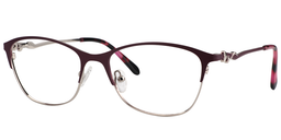 Cora Browline Purple Glasses2