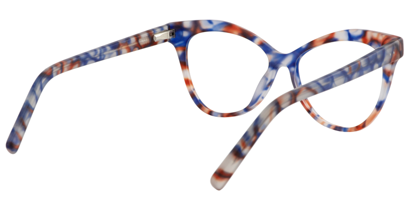 Cateye Blue Glasses5